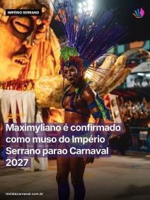 O brilho e a representatividade de Maximyliano continuam a iluminar o caminho do Reizinho de Madureira rumo ao próximo d