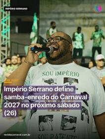 O Reizinho de Madureira se prepara para coroar a trilha sonora de sua revolução na Marquês de Sapucaí. No próximo sábad