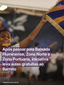 A arte de conduzir e proteger o pavilhão ganha novos horizontes com aulas gratuitas que fortalecem a nossa tradição. O
