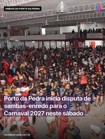 O Tigre de São Gonçalo dá o pontapé inicial na busca pelo hino que vai embalar o enredo Porto Kalunga na Sapucaí. Neste