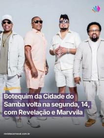 O templo dos barracões cariocas volta a pulsar com o melhor do nosso ritmo na próxima segunda-feira. A Cidade do Samba