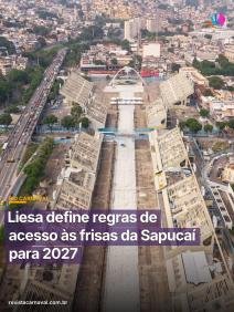 A organização dos desfiles na Marquês de Sapucaí já alinha os detalhes para garantir a melhor experiência ao folião nas