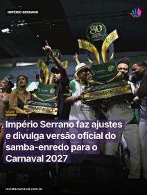 O Reizinho de Madureira já tem a trilha sonora oficial para buscar o seu retorno ao Grupo Especial no Carnaval 2027. O