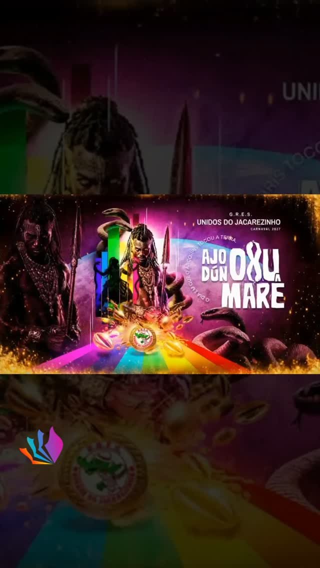 Unidos do Jacarezinho aposta em Oxumarê para 2027 🌈🐍 Depois de um carnaval marcado por dificuldades, o Unidos do Jacare
