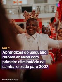 O futuro do samba ganha vida e voz no chão sagrado do Salgueiro para celebrar um dos seus maiores ícones. Nesta quinta-