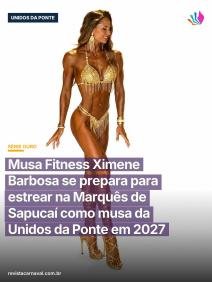 A distância da pátria amada fortaleceu o amor pelo samba e agora Ximene Barbosa se prepara para o maior desafio de sua v