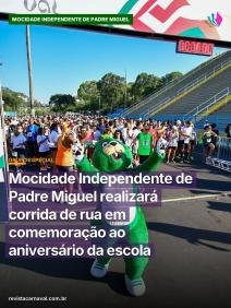 A Estrela Guia vai invadir as ruas da Zona Oeste com muito fôlego e paixão para celebrar mais um ano de glórias. Para c