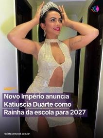 A corte da azul e branco da Intendente Magalhães tem uma nova soberana que traz a força e a paixão do samba amazonense p