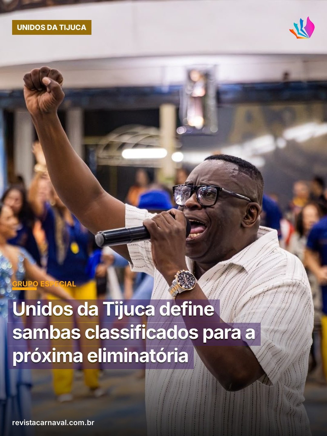 O Borel já respira a ansiedade para conhecer a trilha sonora que vai guiar sua jornada mística na Sapucaí. A Unidos da