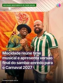 A Estrela-Guia de Padre Miguel já tem a trilha sonora oficial definida para o seu próximo desfile na Marquês de Sapucaí.