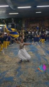 ✨💙💛 A ELEGÂNCIA DO PAVILHÃO EM CADA MOVIMENTO! 💛💙 Em câmera lenta, cada detalhe ganha ainda mais beleza: o bailado, a s