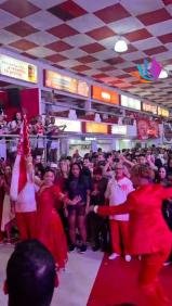 ❤️🤍 O PAVILHÃO TOMA CONTA DA QUADRA! Na semifinal do samba-enredo 2027, Leonardo Moreira e Beatriz Paula entram em cena