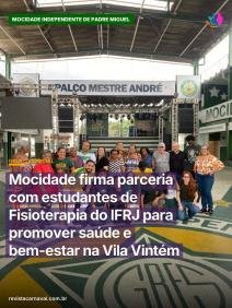 A Estrela-Guia de Padre Miguel mostra que o cuidado com a sua comunidade vai muito além da passarela do samba. Em uma in