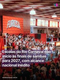 O coração das quadras cariocas agora bate em tempo real para o Brasil inteiro. A temporada de decisões começou e, em ap