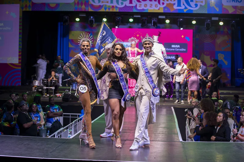 Corte Real: Final LGBT+ elege Muso, Musa e Pessoa Não-Binária do Carnaval 2026 em noite emocionante