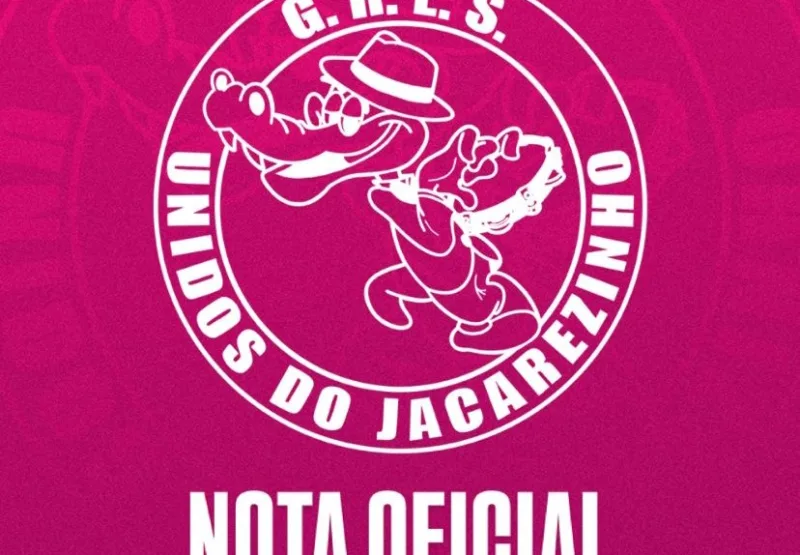 Nota Oficial – Incêndio Barracão de Alegorias Unidos do Jacarezinho