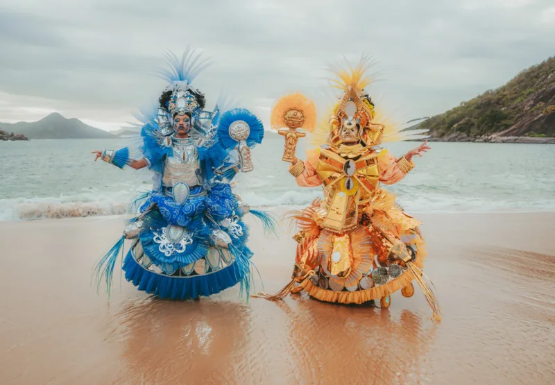 Beija-Flor revela fantasias de “Oxum” e “Yemanjá” em clipe do samba-enredo; confira