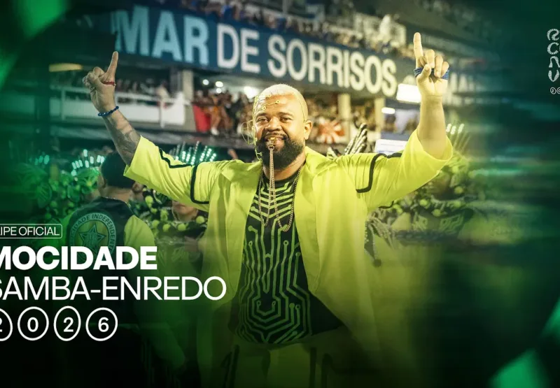 Veja o clipe oficial do samba-enredo da Mocidade para o Carnaval 2026