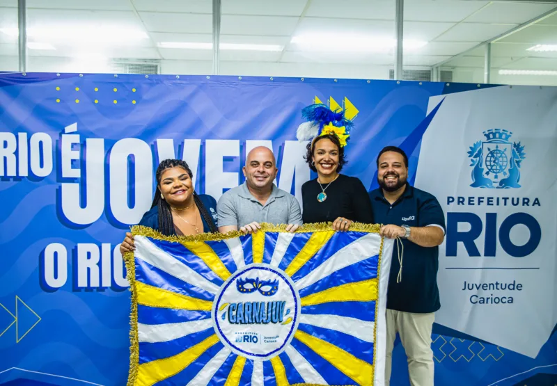 JUVRio e Liga RJ firmam parceria com curso de idiomas para oferecer 500 bolsas a jovens de escolas de samba