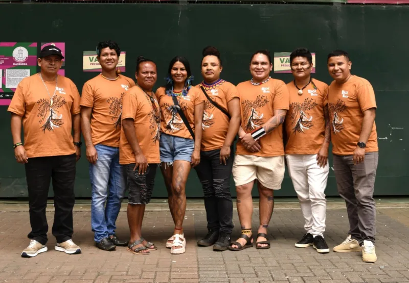 Mangueira recebe nesta semana Coletivo de artistas Indígenas amapaenses em seu Barracão