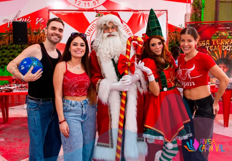 Unidos de Padre Miguel promove ação de Natal para crianças na Vila Vintém