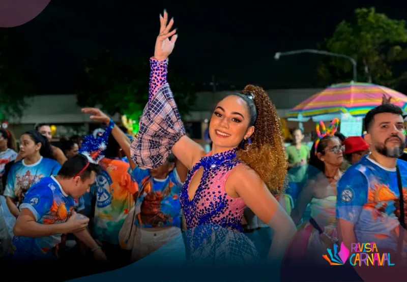 Musa da Acadêmicos de Niterói, Karinne Rodrigues vive final de semana intenso com a escola no Rio e em São Paulo