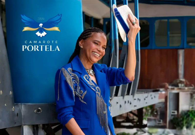 Camarote Portela terá Teresa Cristina com Velha Guarda no sábado, dia 14 de fevereiro