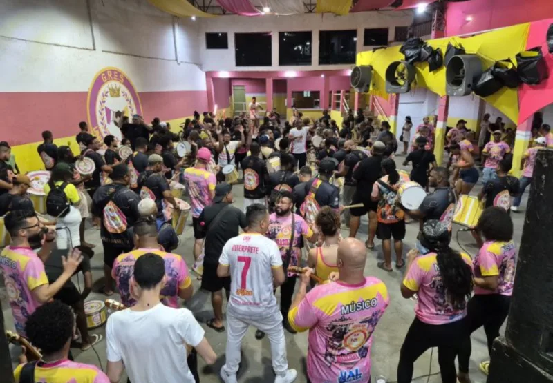 União do Parque Acari intensifica preparativos para o Carnaval 2026 com ensaio aberto ao público