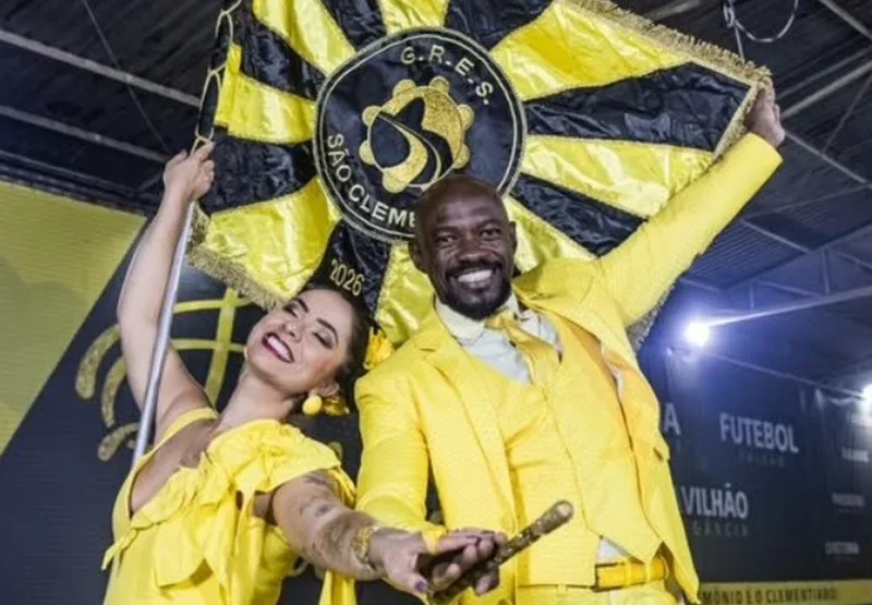 São Clemente Renova Casal de Mestre-Sala e Porta-Bandeira Para 2027