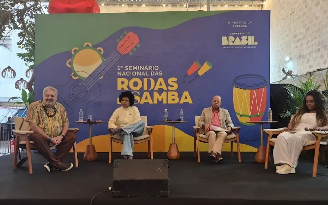 Seminário Nacional das Rodas de Samba encerra com edital de R$ 400 mil e carta de propostas para o setor