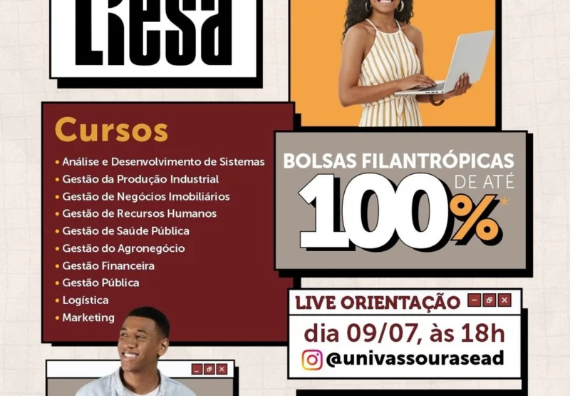 Sambistas têm dez dias para se inscrever nas bolsas de estudo da Liesa e da Univassouras