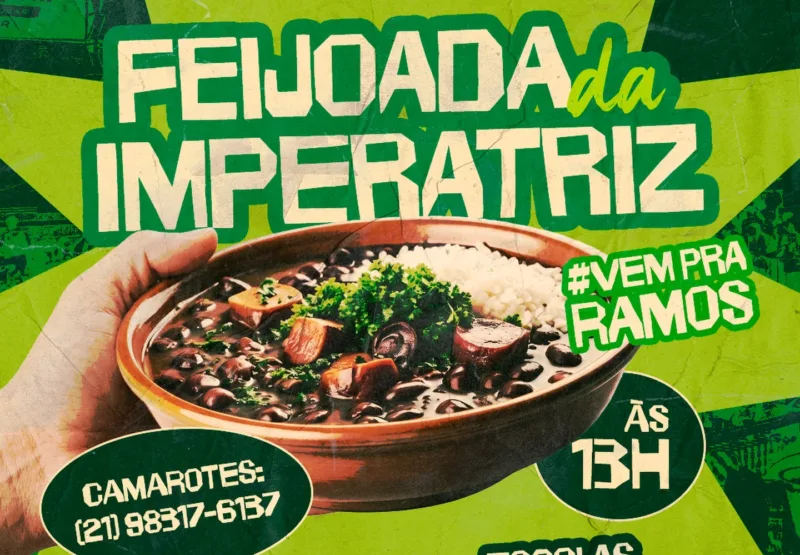 Feijoada da Imperatriz reúne Beija-Flor e Vila Isabel em Ramos no dia 25 de julho