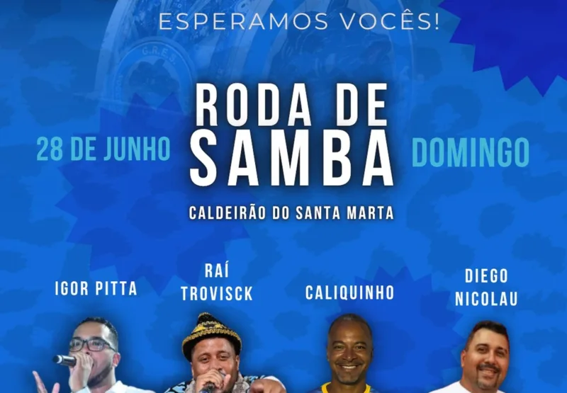 Roda de Samba de Enredo Caldeiro do Santa Marta promove celebracao da cultura carnavalesca