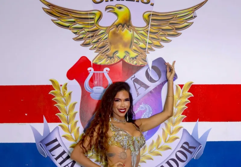 ‘Samba cura’: Raquel Montel volta ao samba e disputa musa na União da Ilha