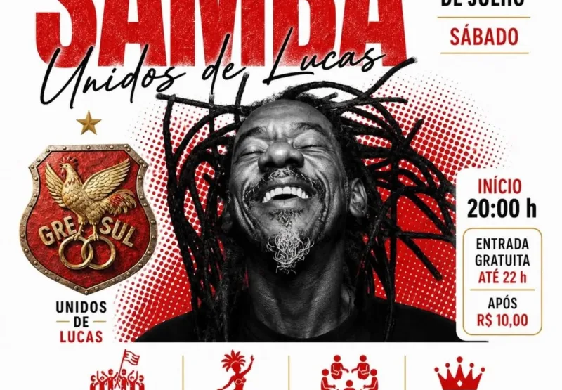 Unidos de Lucas recebe Estácio de Sá para a final de samba-enredo do Carnaval 2027